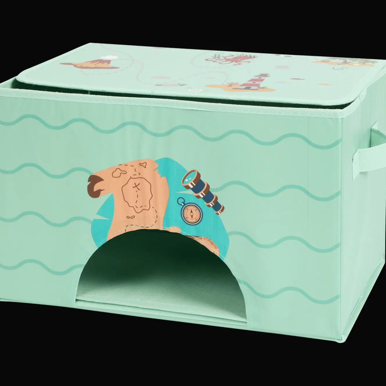 Action Wohnaccessoires<Absolu Chic Aufbewahrungsbox mit Spielmatte