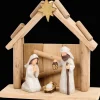 Action Saisondekoration<Absolu Chic Holzkrippe