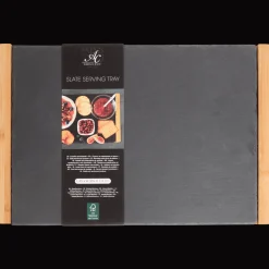 Action Tabletts<Absolu Chic Schiefer-Servierplatte