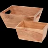 Action Wohnaccessoires<Aufbewahrungsboxen aus Akazienholz