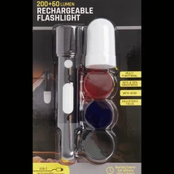 Action Beleuchtung<Aufladbare Taschenlampe