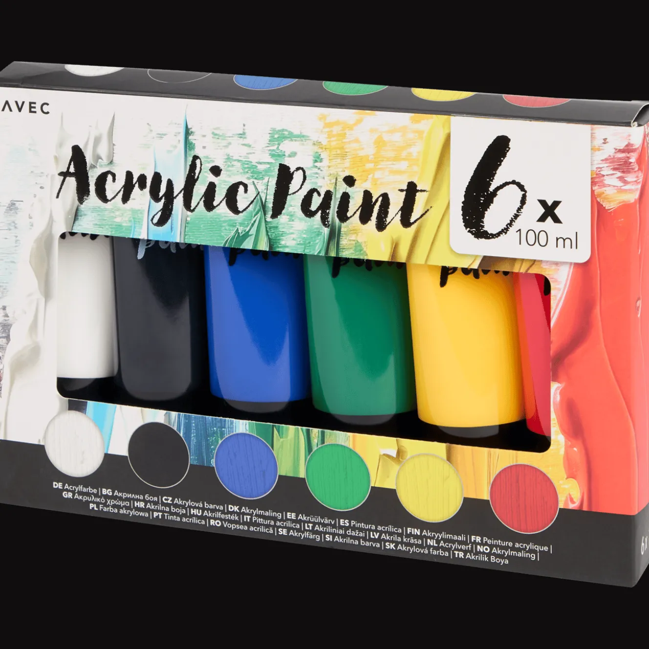 Action Malen & Zeichnen<Avec Acrylfarbenset