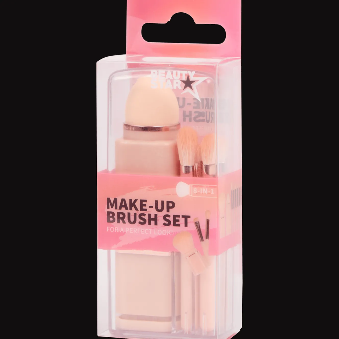 Action Make-Up<Beauty Star Pinsel-Set & Make-up-Schwamm