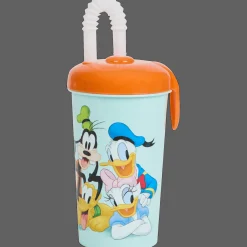 Action Gläser<Becher mit Trinkhalm