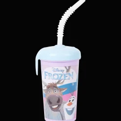 Action Gläser<Becher mit Trinkhalm