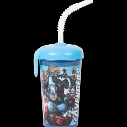 Action Gläser<Becher mit Trinkhalm