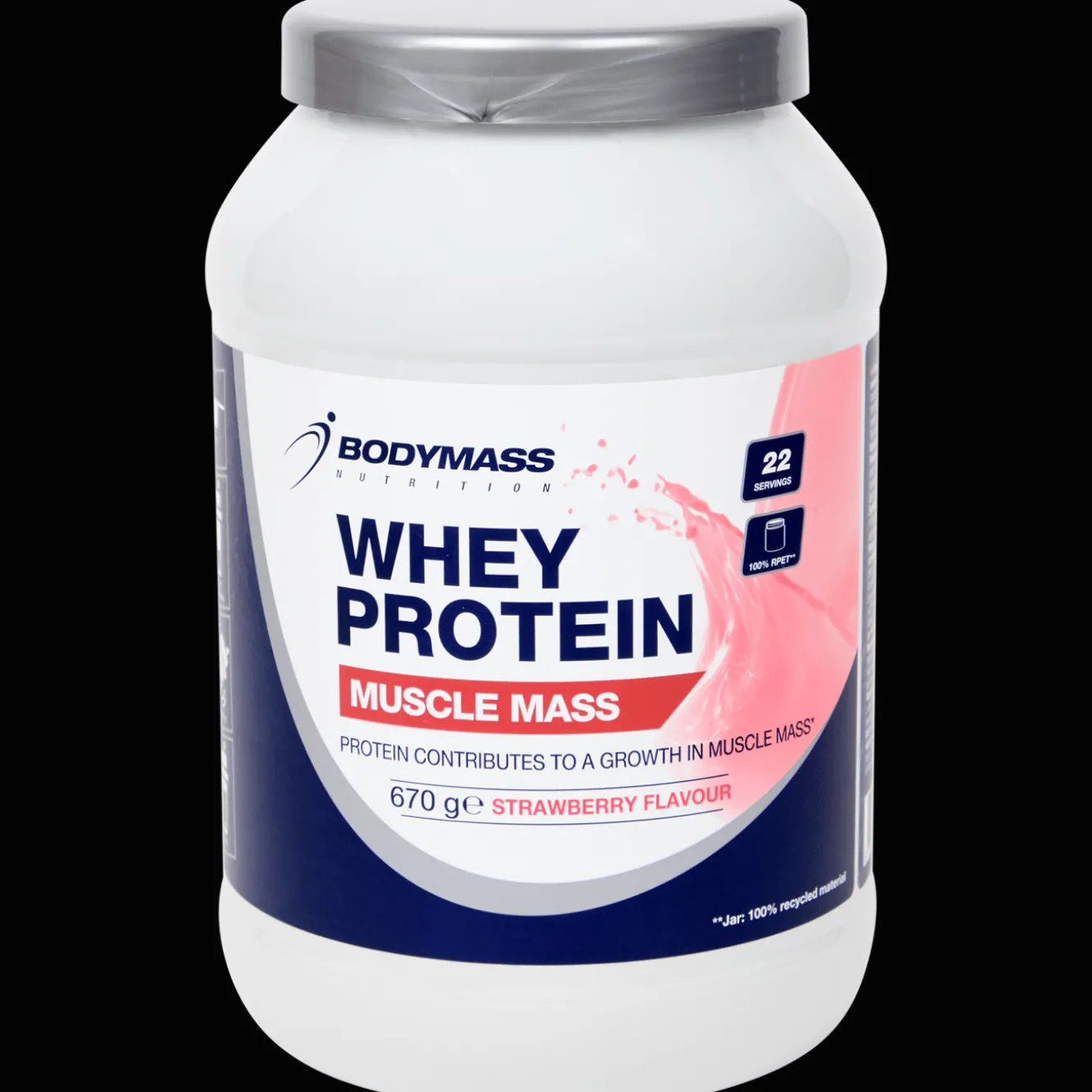 Action Gesundheit<Bodymass Whey Protein Erdbeere