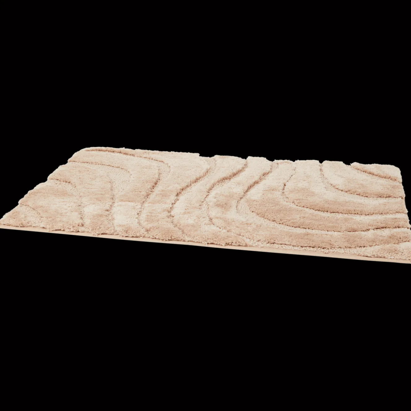 Action Badtextilien<Chenille-Badematte