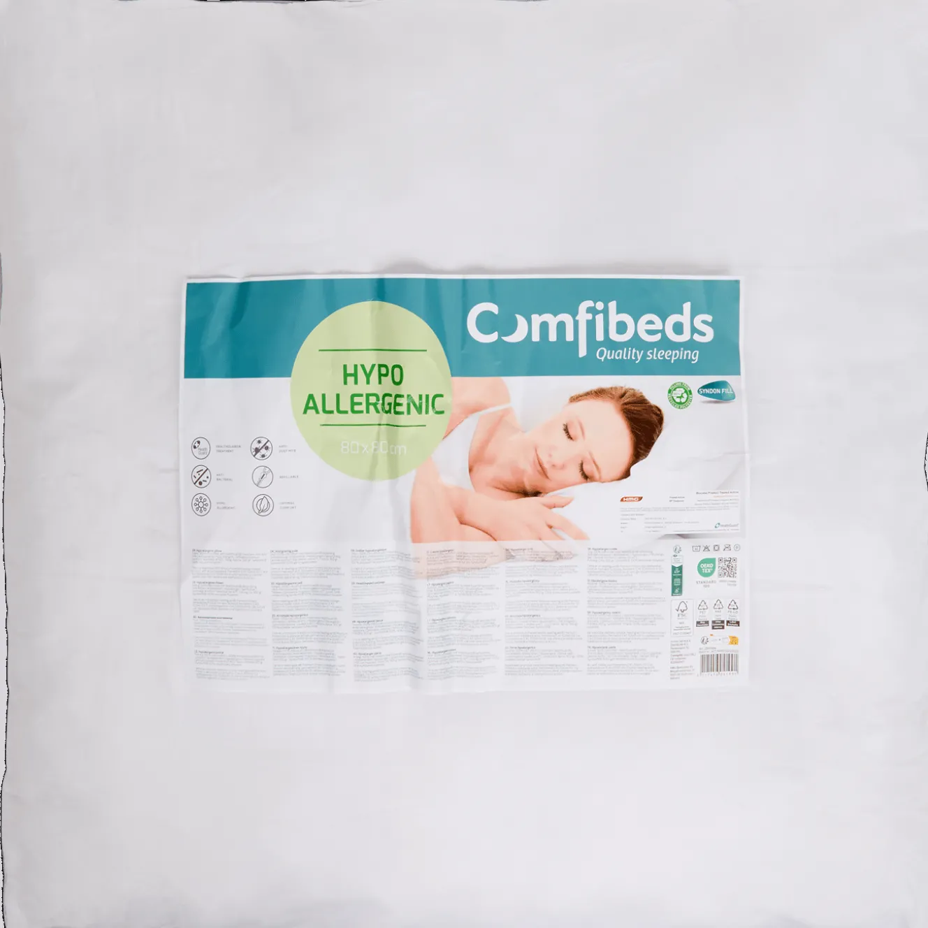 Comfibeds Bettwäsche<Hypoallergenes Kopfkissen
