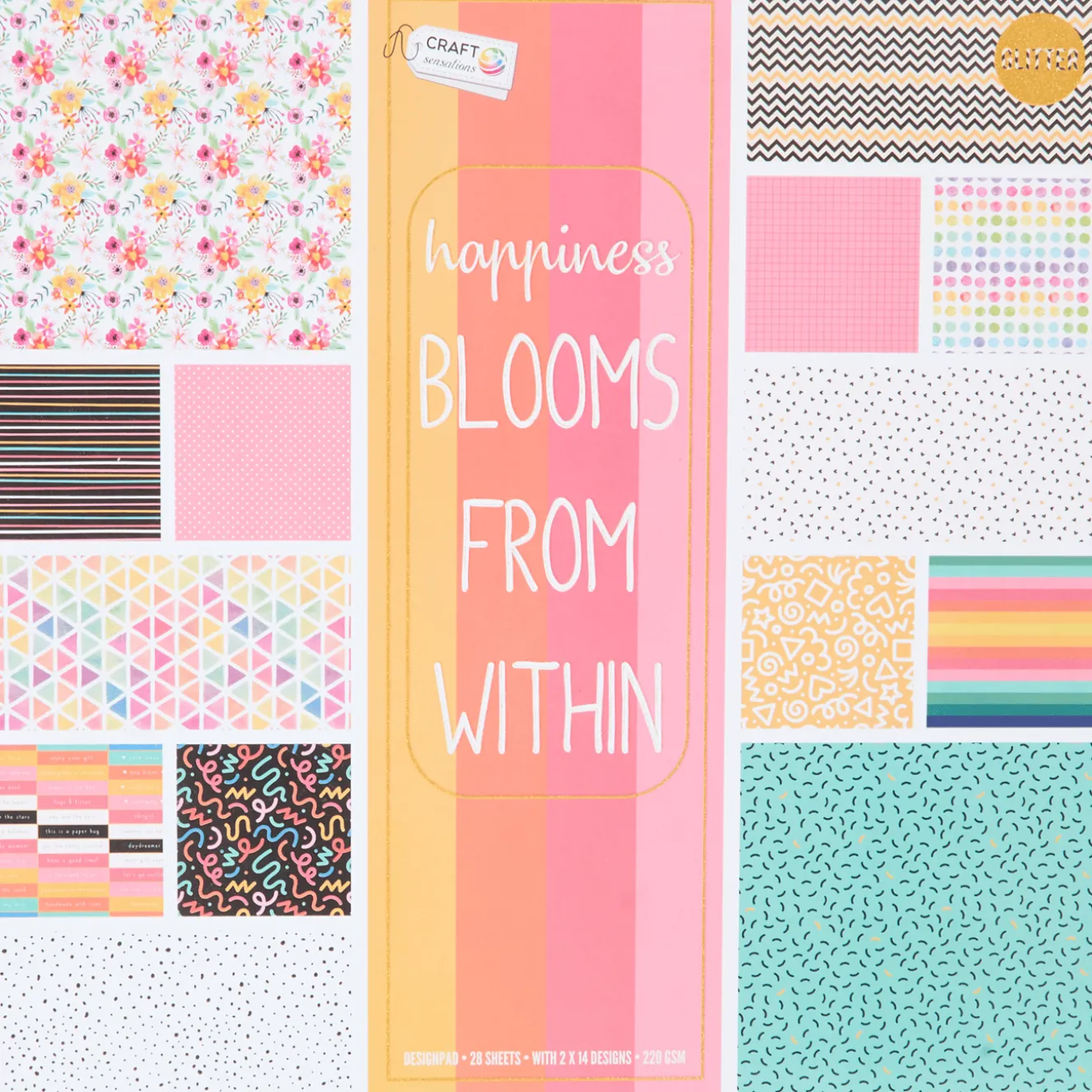 Action Papier & Notizbücher<Craft Sensations Design-Block