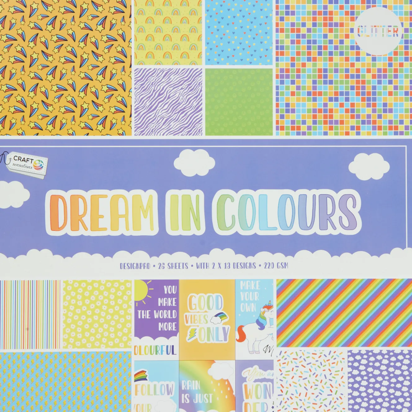 Action Papier & Notizbücher<Craft Sensations Design-Block