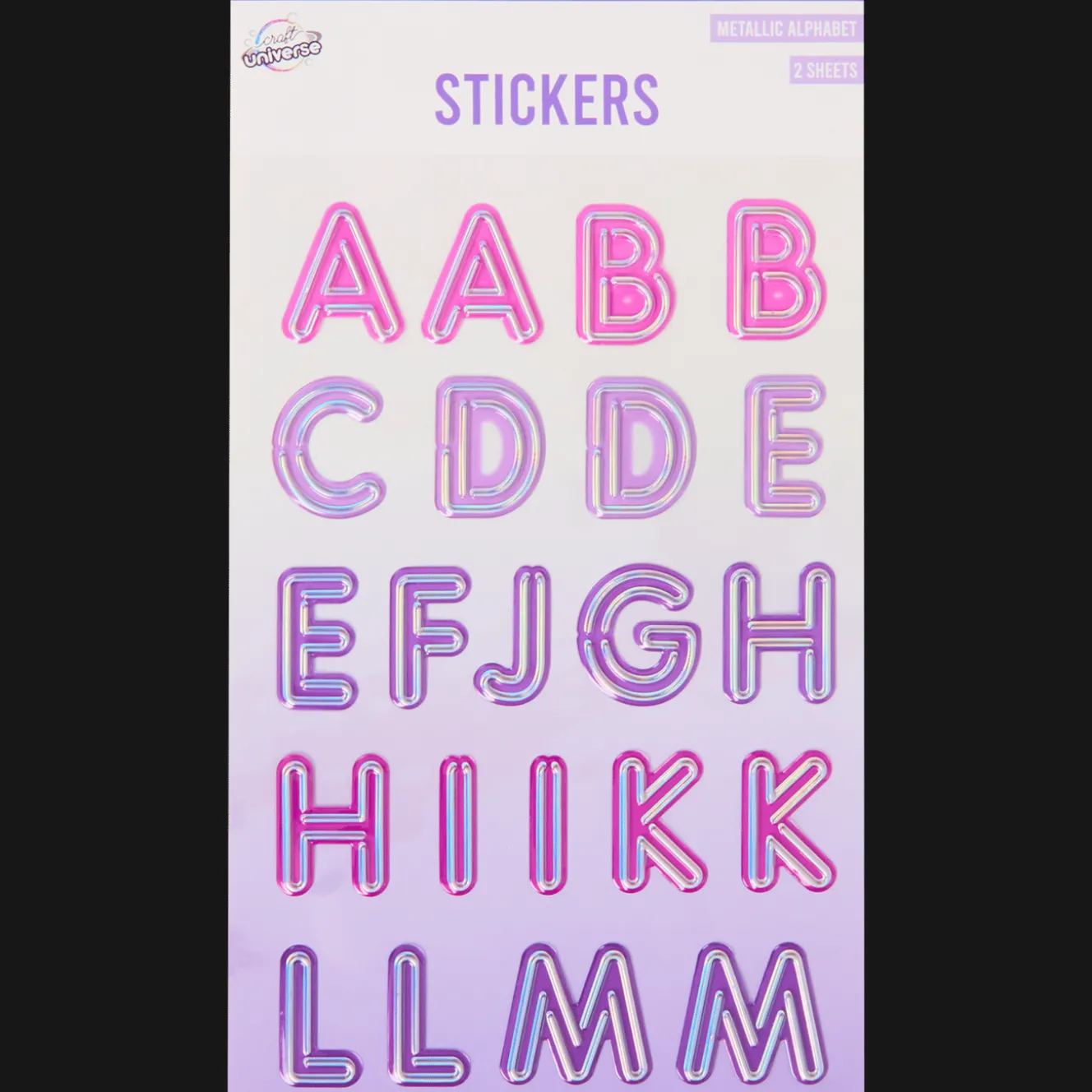 Action Basteln<Craft Universe Buchstabensticker