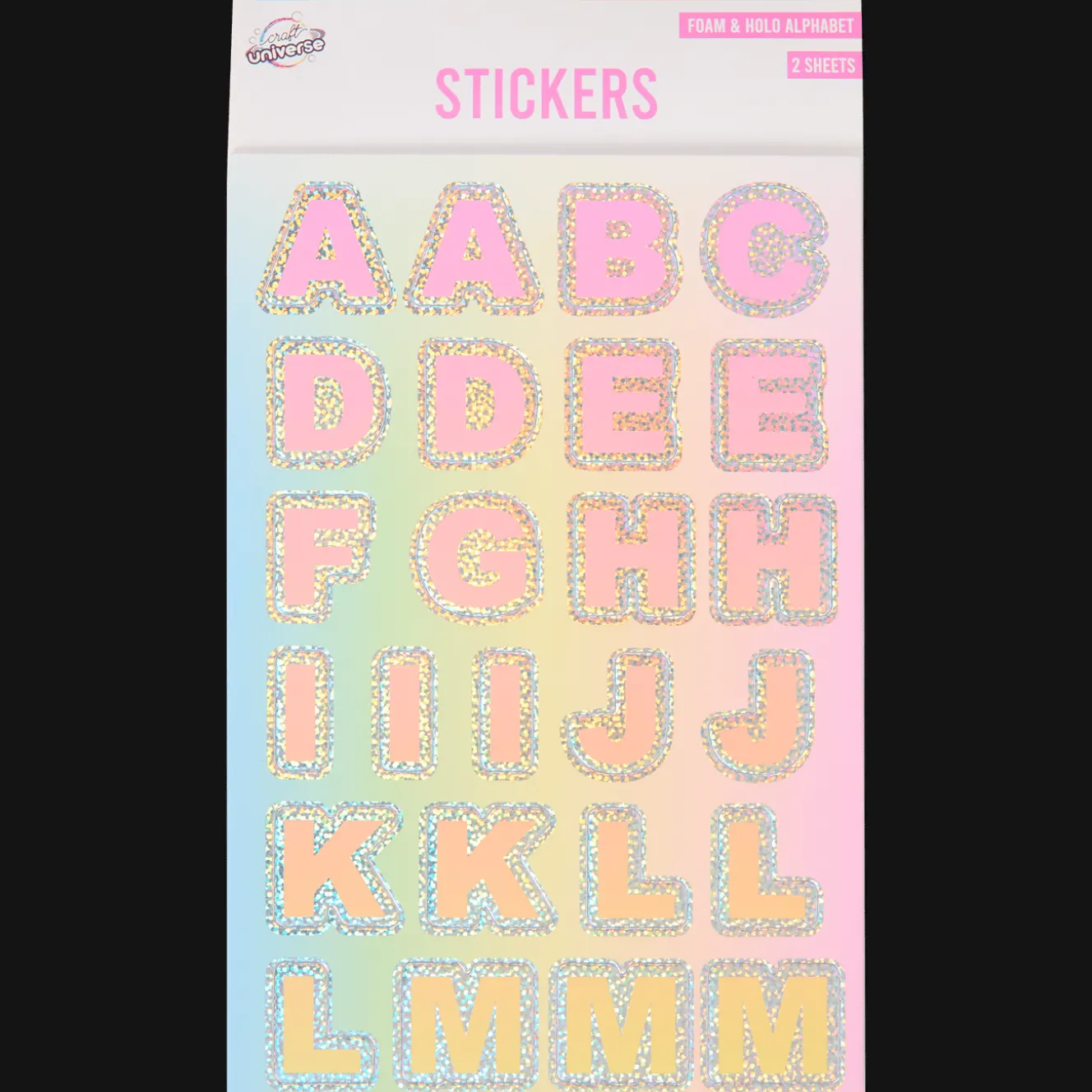 Action Basteln<Craft Universe Buchstabensticker