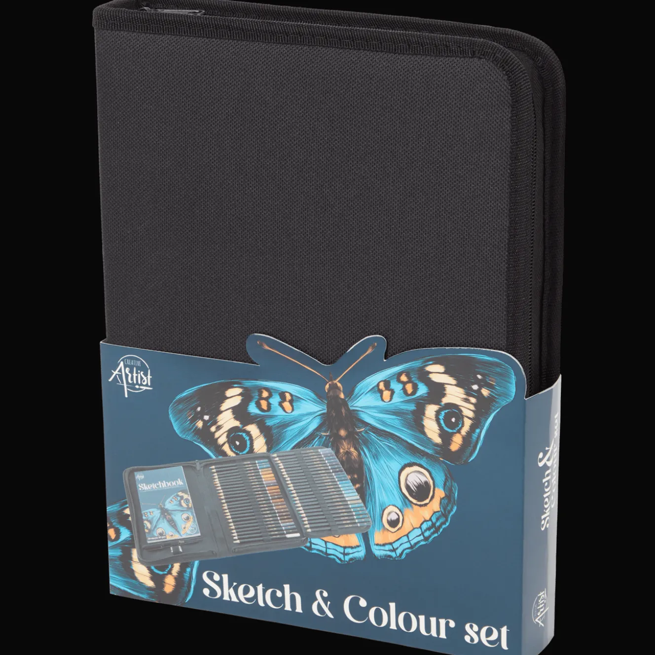Action Ausmalen & Zeichnen<Creative Artist Skizzenblock und Malset im Etui
