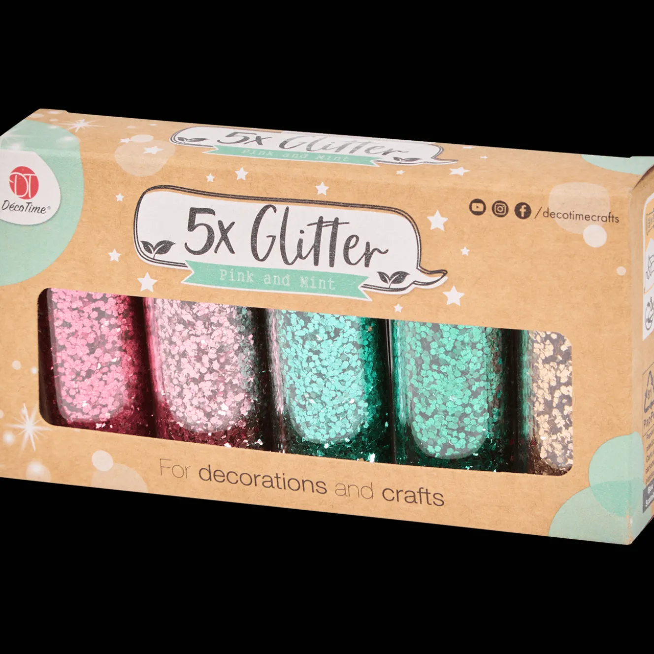 Action Malen & Zeichnen<DécoTime Glitzerpulver
