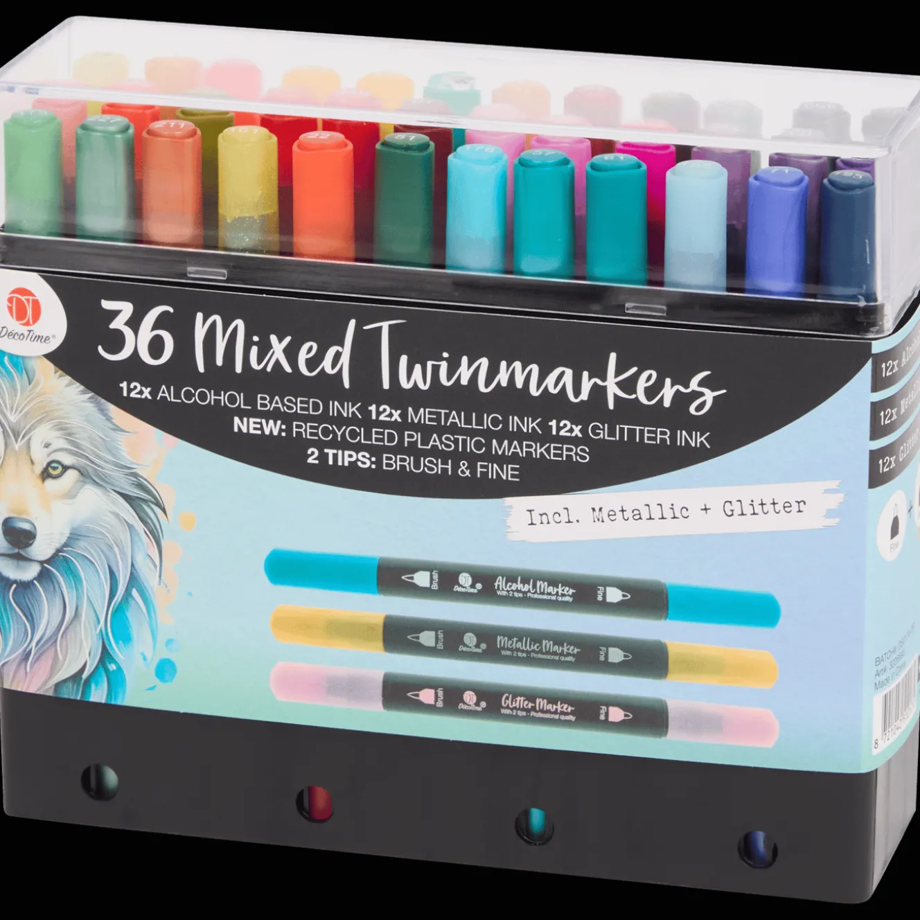 Action Schreibwaren<DécoTime Twinmarker-Mischung