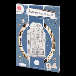 Action Basteln<DécoTime Winterhäuschen zum Selberbauen