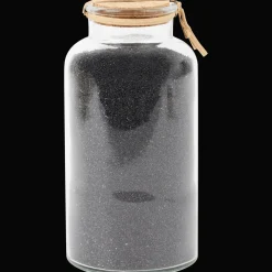 Action Wohnaccessoires<Deko-Glas mit Steinen
