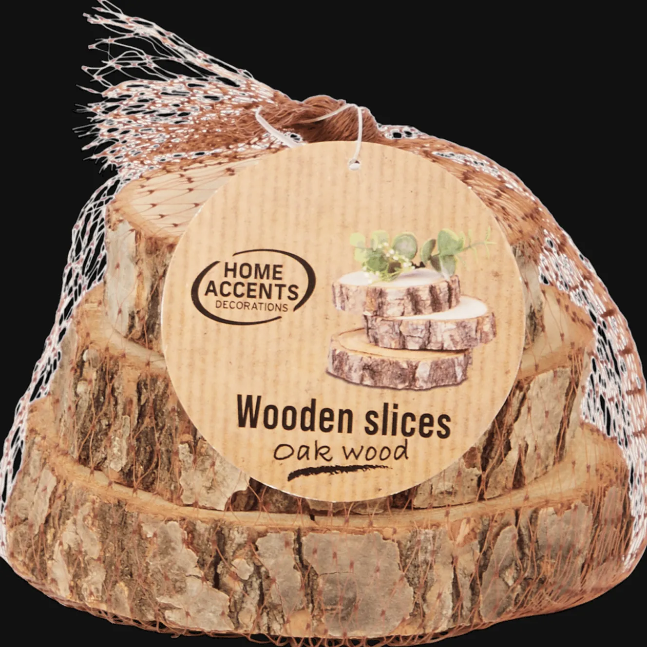 Action Wohnaccessoires<Deko-Holzscheiben