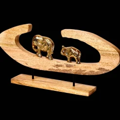 Action Wohnaccessoires<Dekoobjekt aus Holz