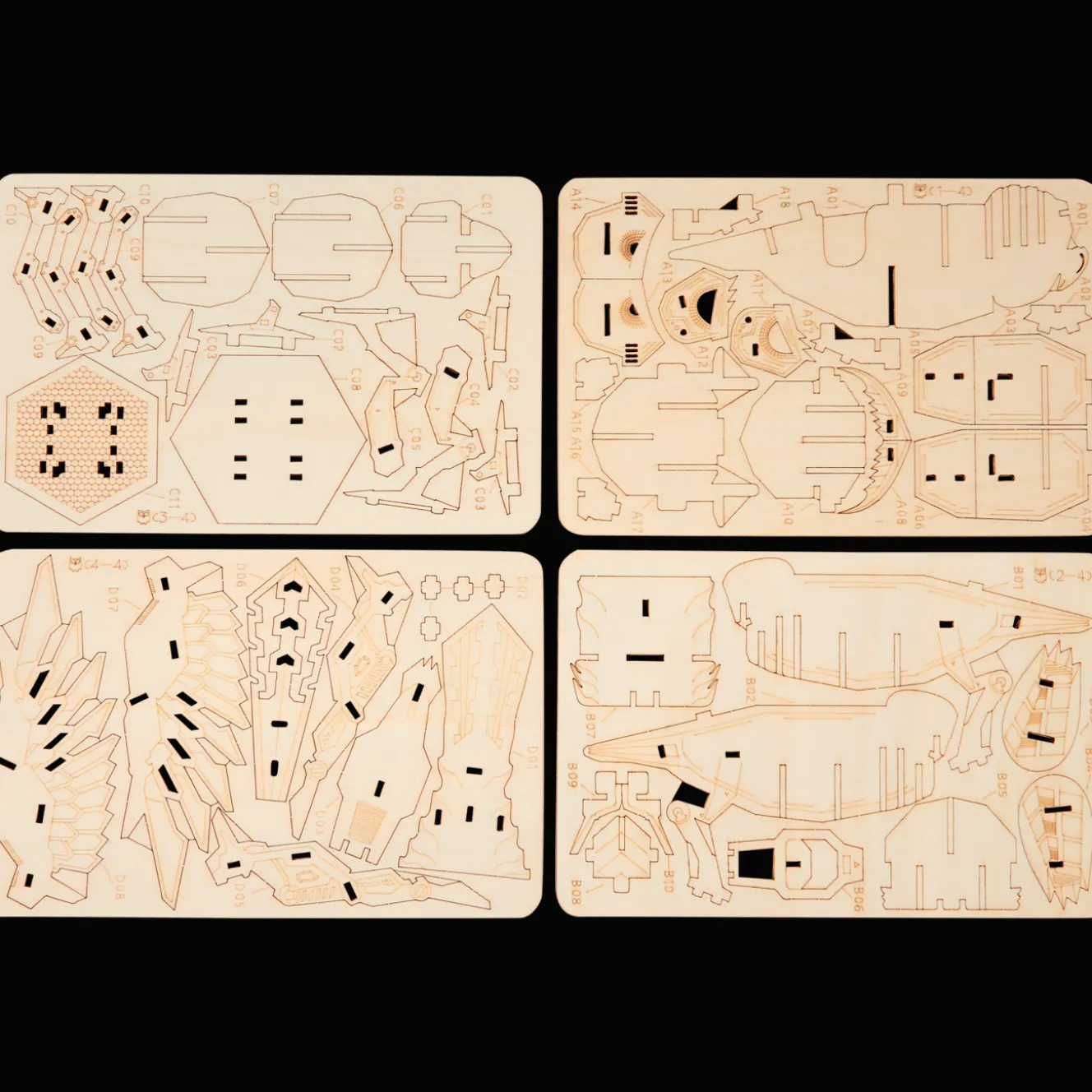Action Fahrzeuge<3D-Holzpuzzle