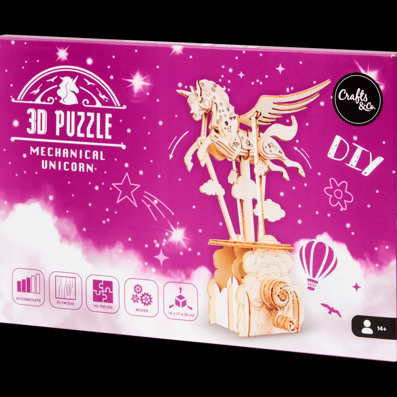 Action Fahrzeuge<3D-Holzpuzzle