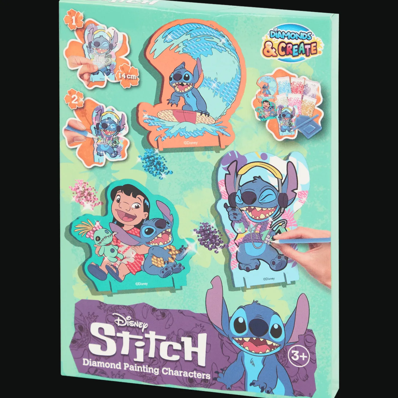 Action Basteln<Diamond Painting Figuren