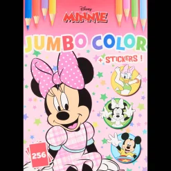 Action Ausmalen & Zeichnen<Disney Mal- und Stickerbuch