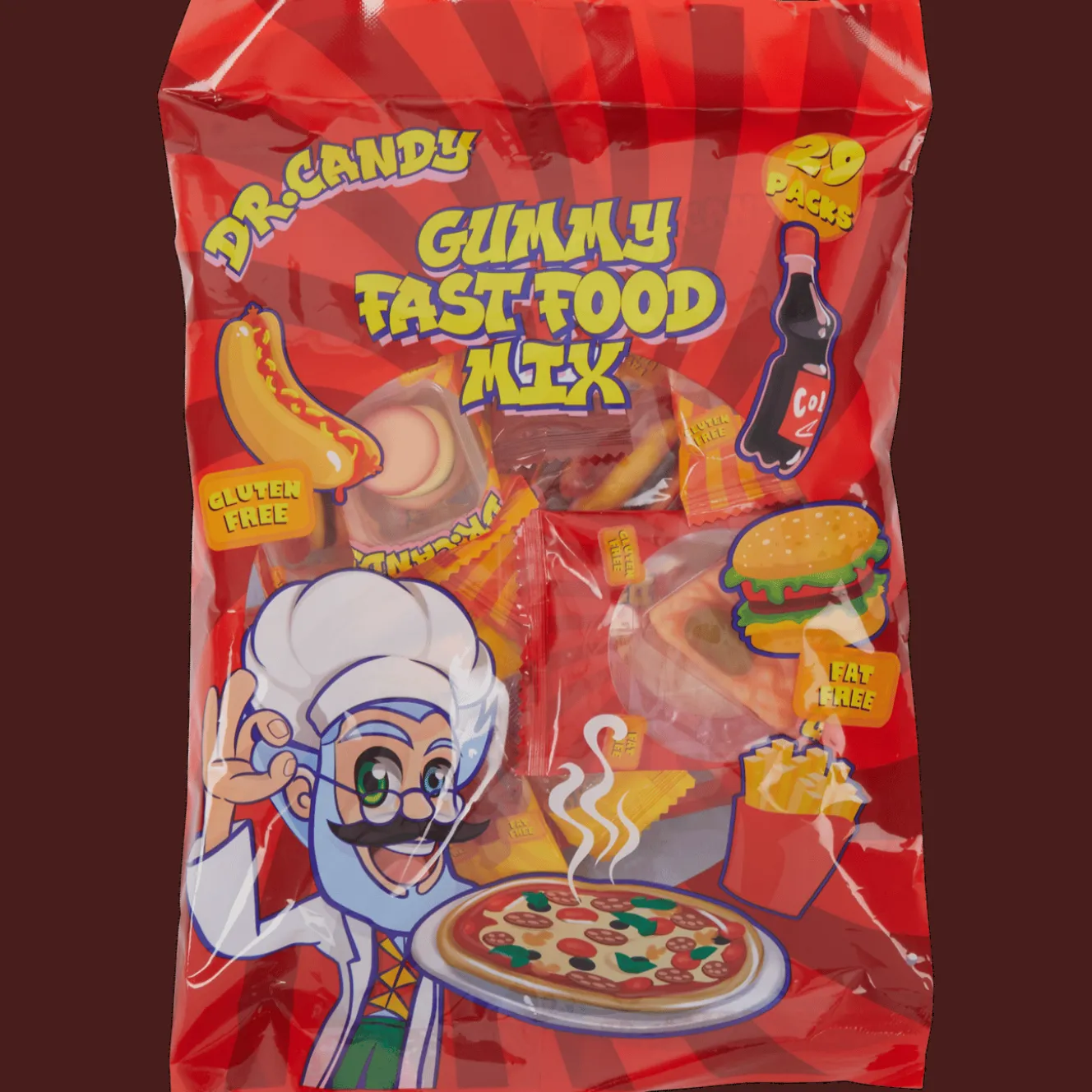 Action Süßigkeiten & Lakritz<Dr. Candy Gummy Fast Food Mix