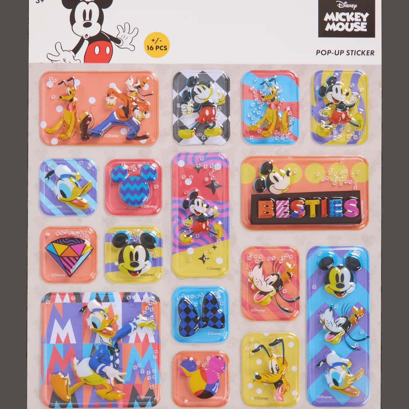 Action Basteln<3D-Sticker