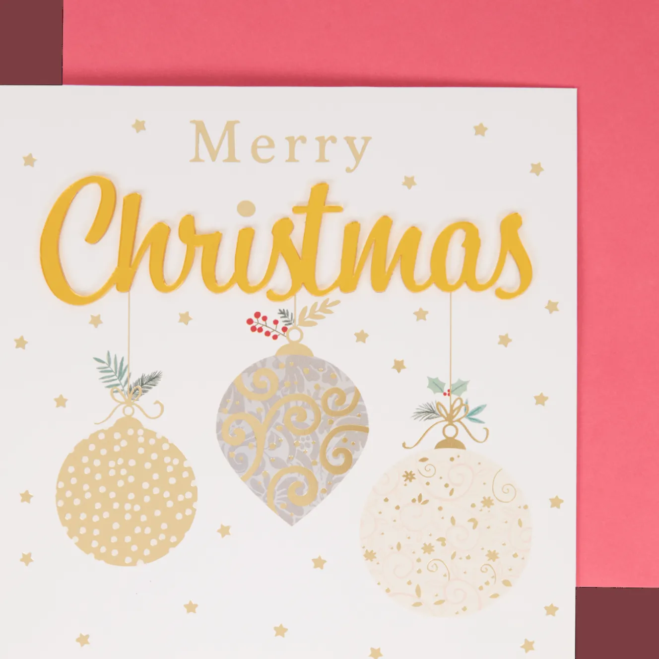 Action Karten<3D-Weihnachtskarte