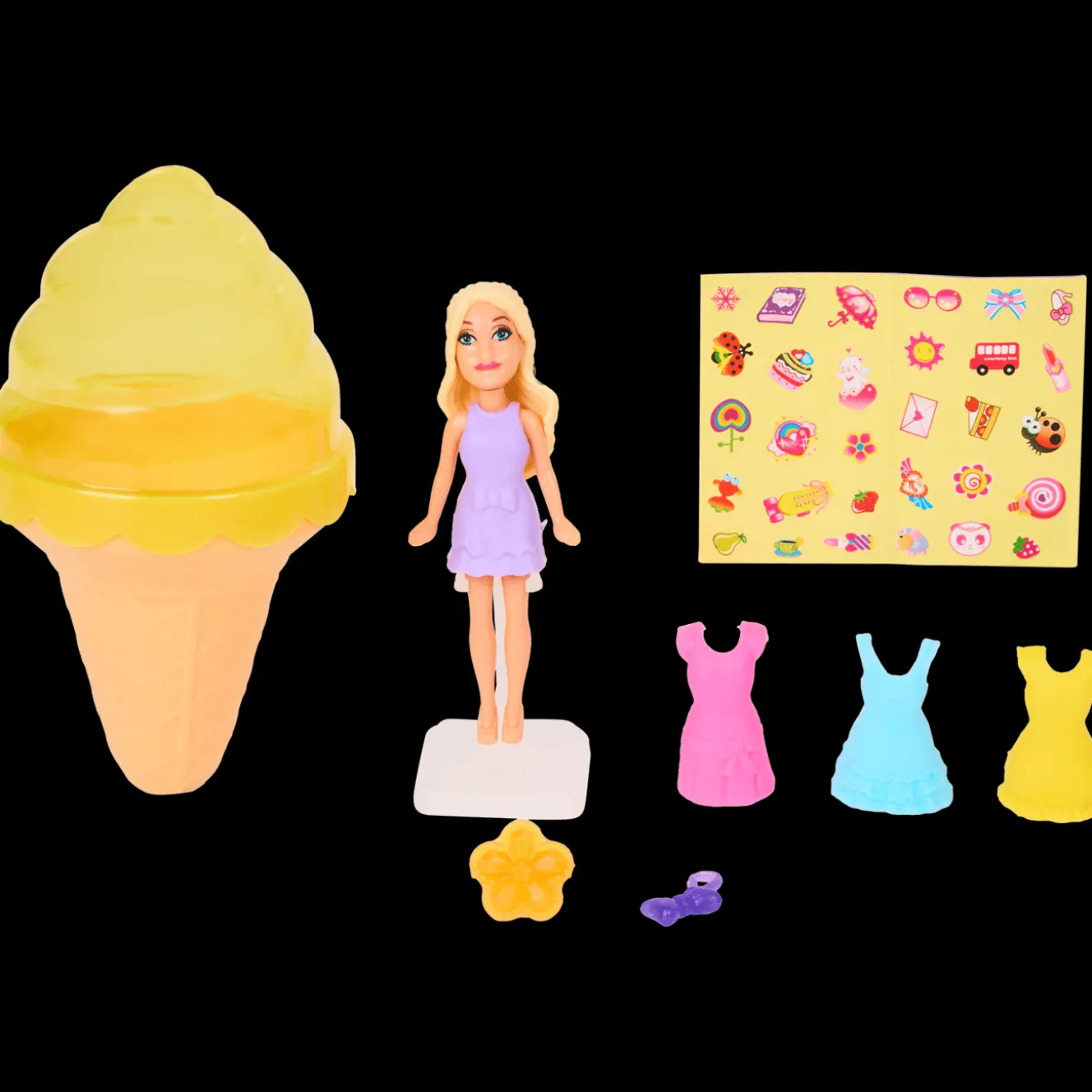 Action Spiele<Eiswaffel mit Puppe