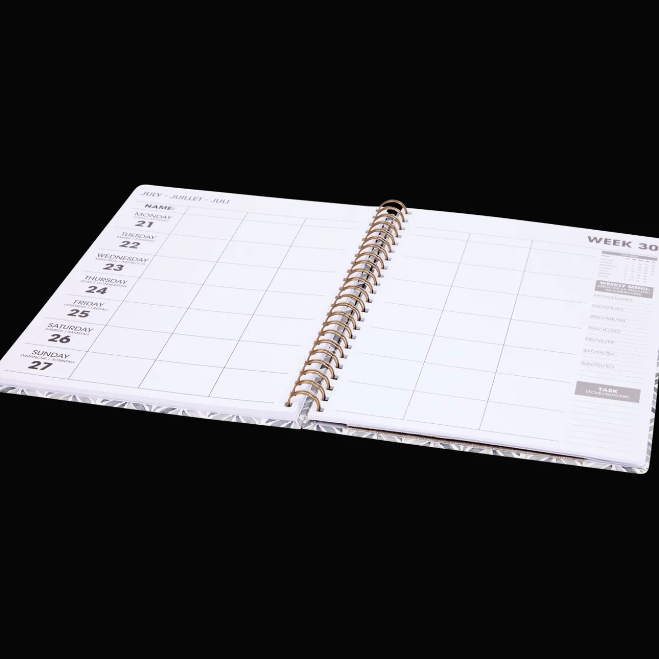 Action Jahresplaner & Kalender<Familienplaner 2025