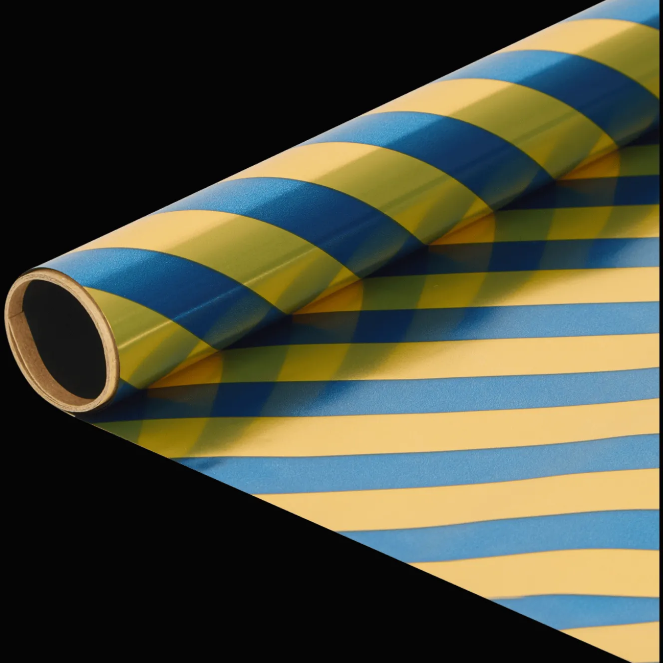 Action Geschenkverpackung<Geschenkpapier mit Metallic-Print