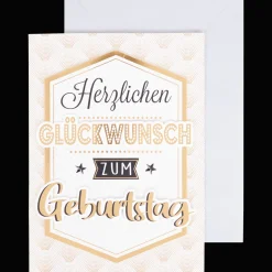 Action Karten<Glückwunschkarte XL