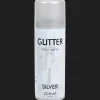Action Farbe<Glitzersprühfarbe Silber