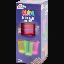 Action Partyartikel<Glow-in-the-dark-Partybecher