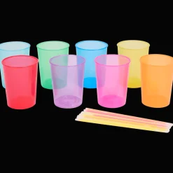 Action Partyartikel<Glow-in-the-dark-Partybecher