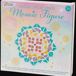 Action Basteln<Grafix DIY-Mosaikfigur zum Selberbasteln