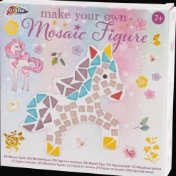 Action Basteln<Grafix DIY-Mosaikfigur zum Selberbasteln