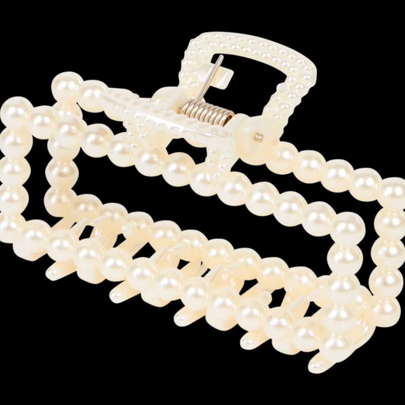 Action Haar-Accessoires<Haarklammer mit Perlen