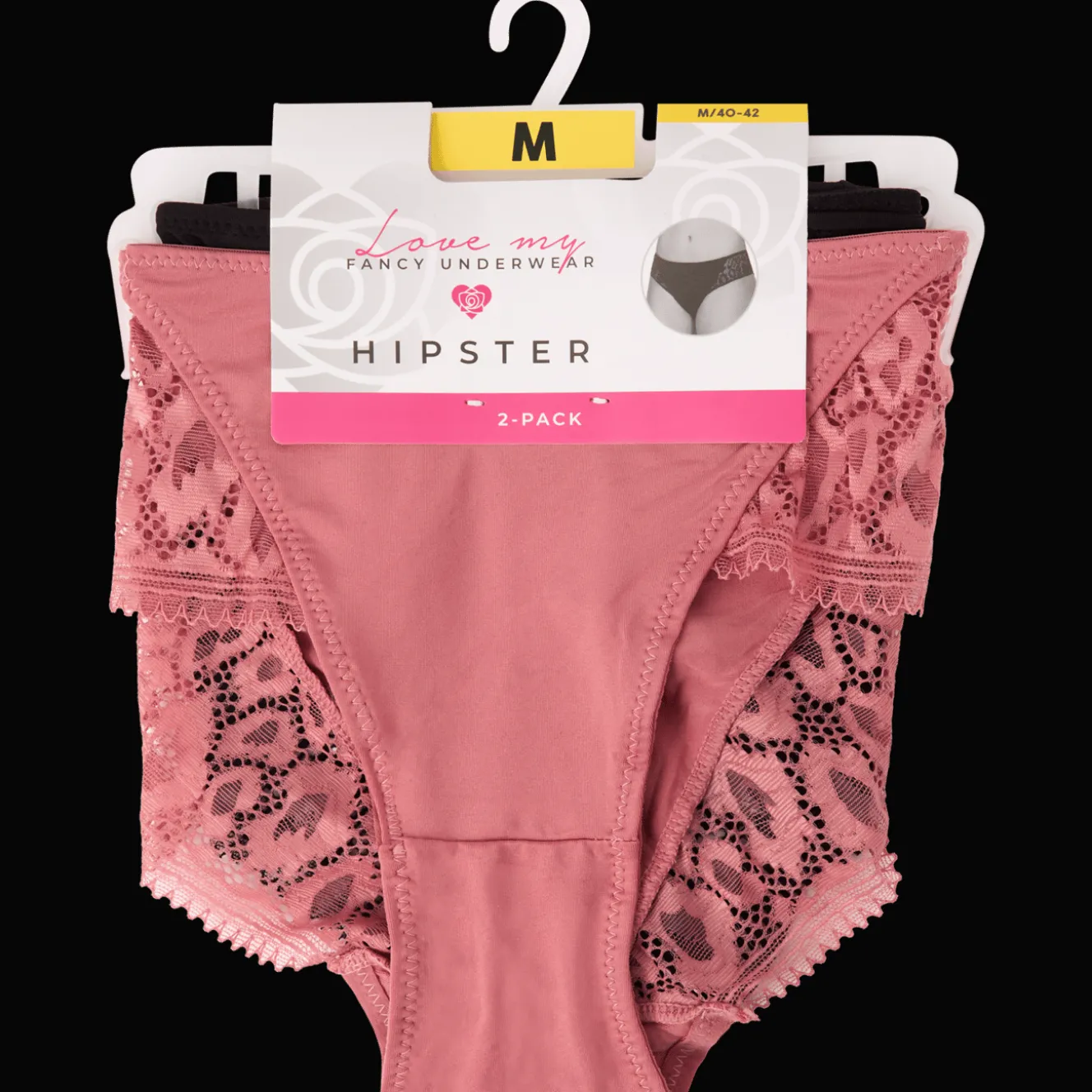 Action Unterwäsche<Hipster mit Spitze