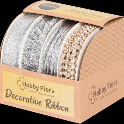Action Geschenkverpackung<Hobby Flora Dekokordeln