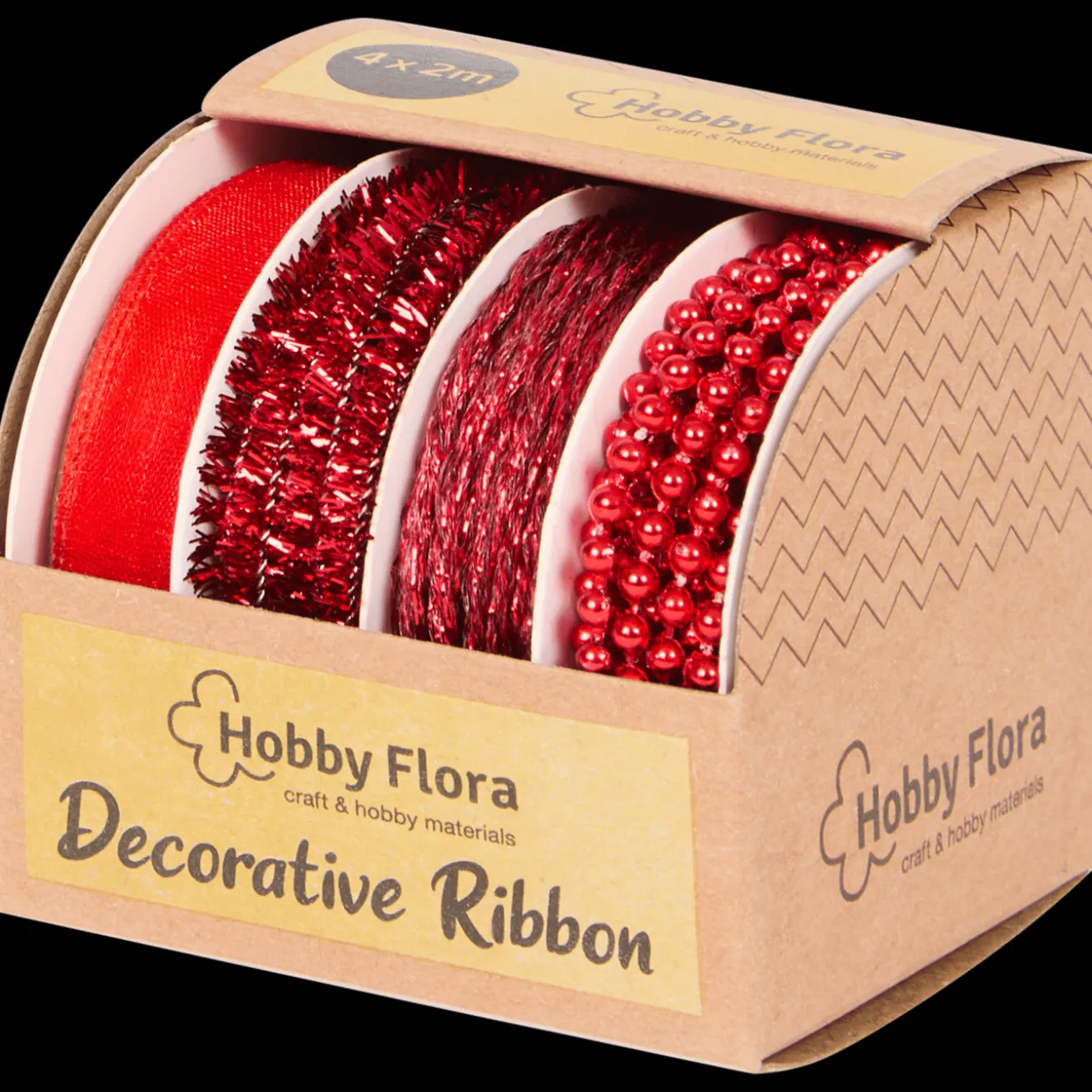 Action Geschenkverpackung<Hobby Flora Dekokordeln
