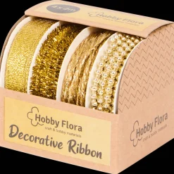 Action Geschenkverpackung<Hobby Flora Dekokordeln