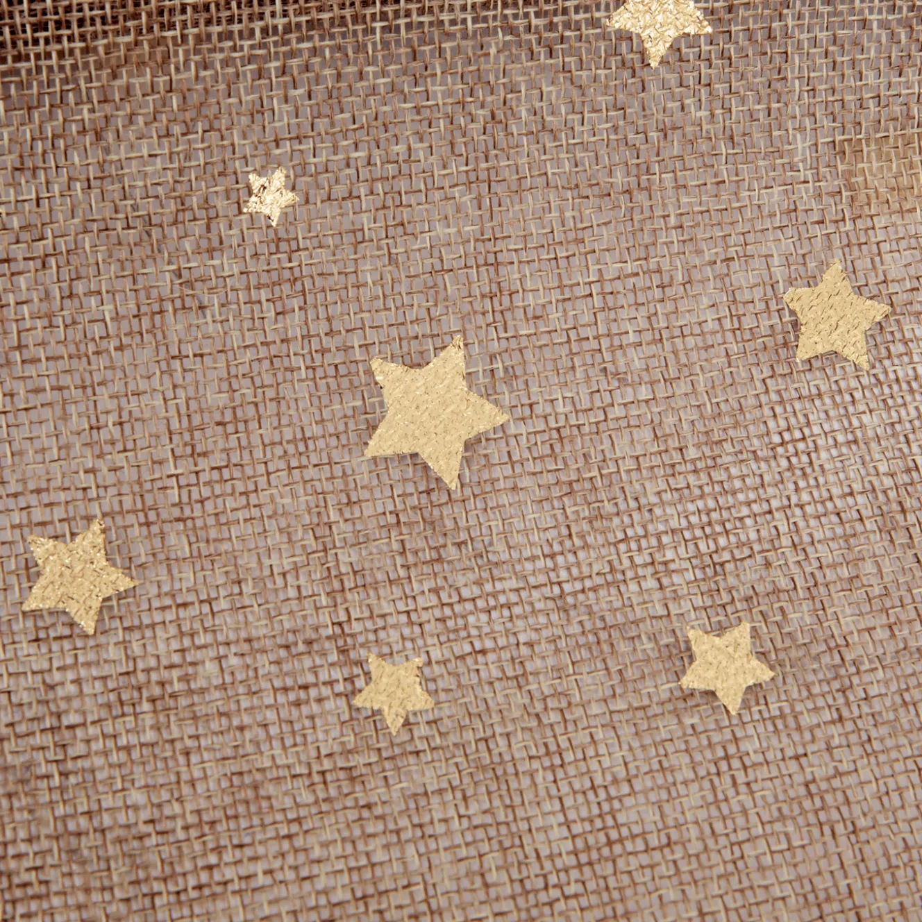 Action Stricken & Häkeln<Hobby Flora Dekostoff mit Goldprint