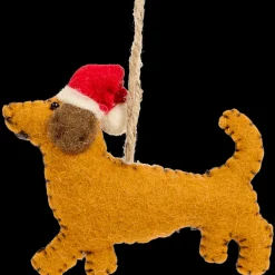 Action Saisondekoration<Home Accents Filz-Weihnachtsanhänger