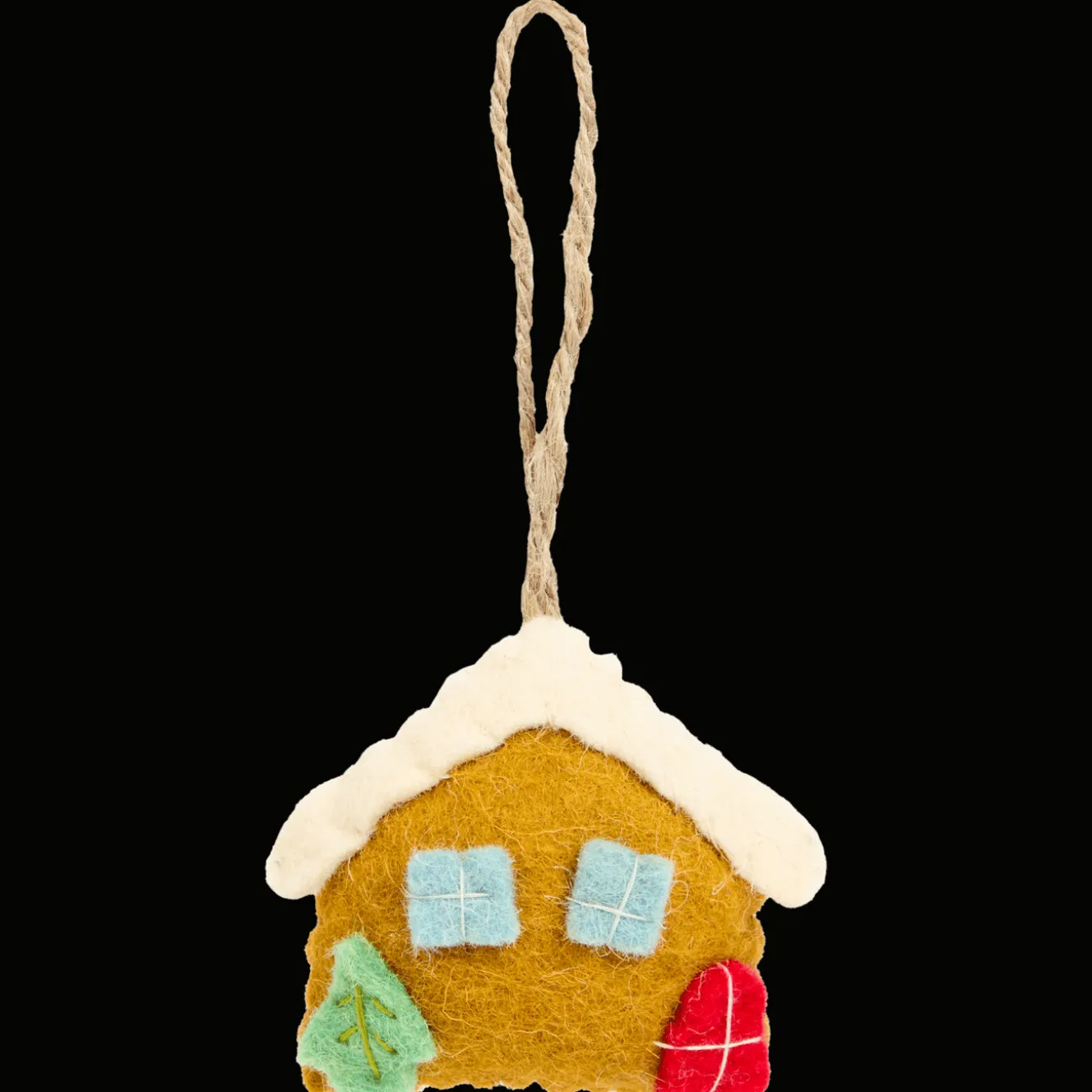 Action Saisondekoration<Home Accents Filz-Weihnachtsanhänger