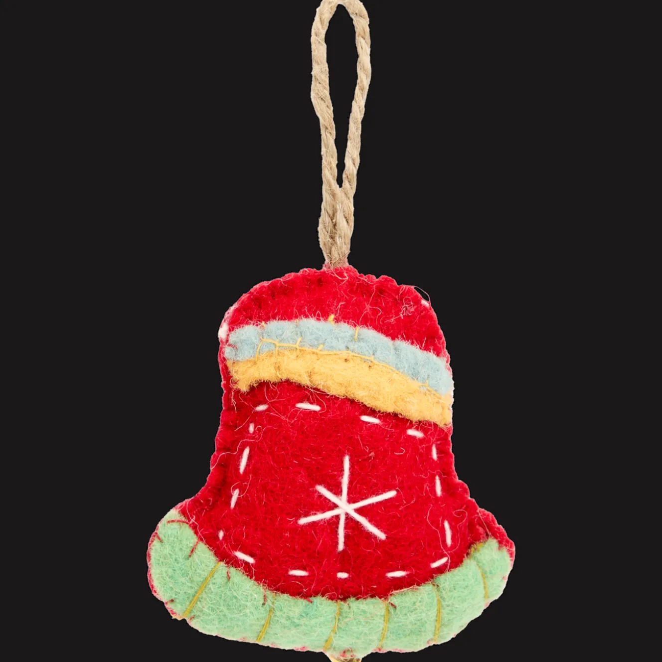 Action Saisondekoration<Home Accents Filz-Weihnachtsanhänger