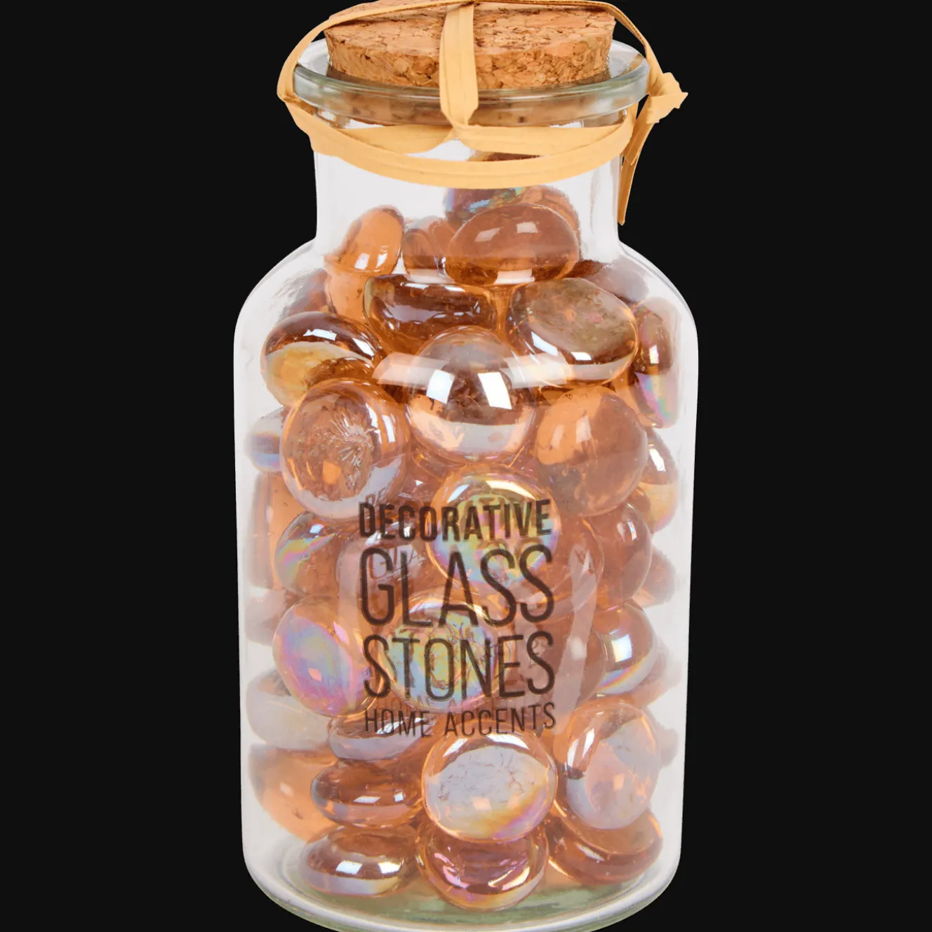 Action Wohnaccessoires<Home Accents Glas-Dekosteine
